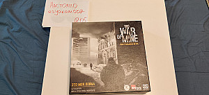 Это моя война (This War of Mine) без дополнения. Органайзер от Meeple House для игры.