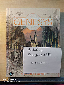 Genesys RPG + набор кубиков