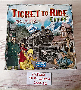 Ticket to Ride Europe + 1912