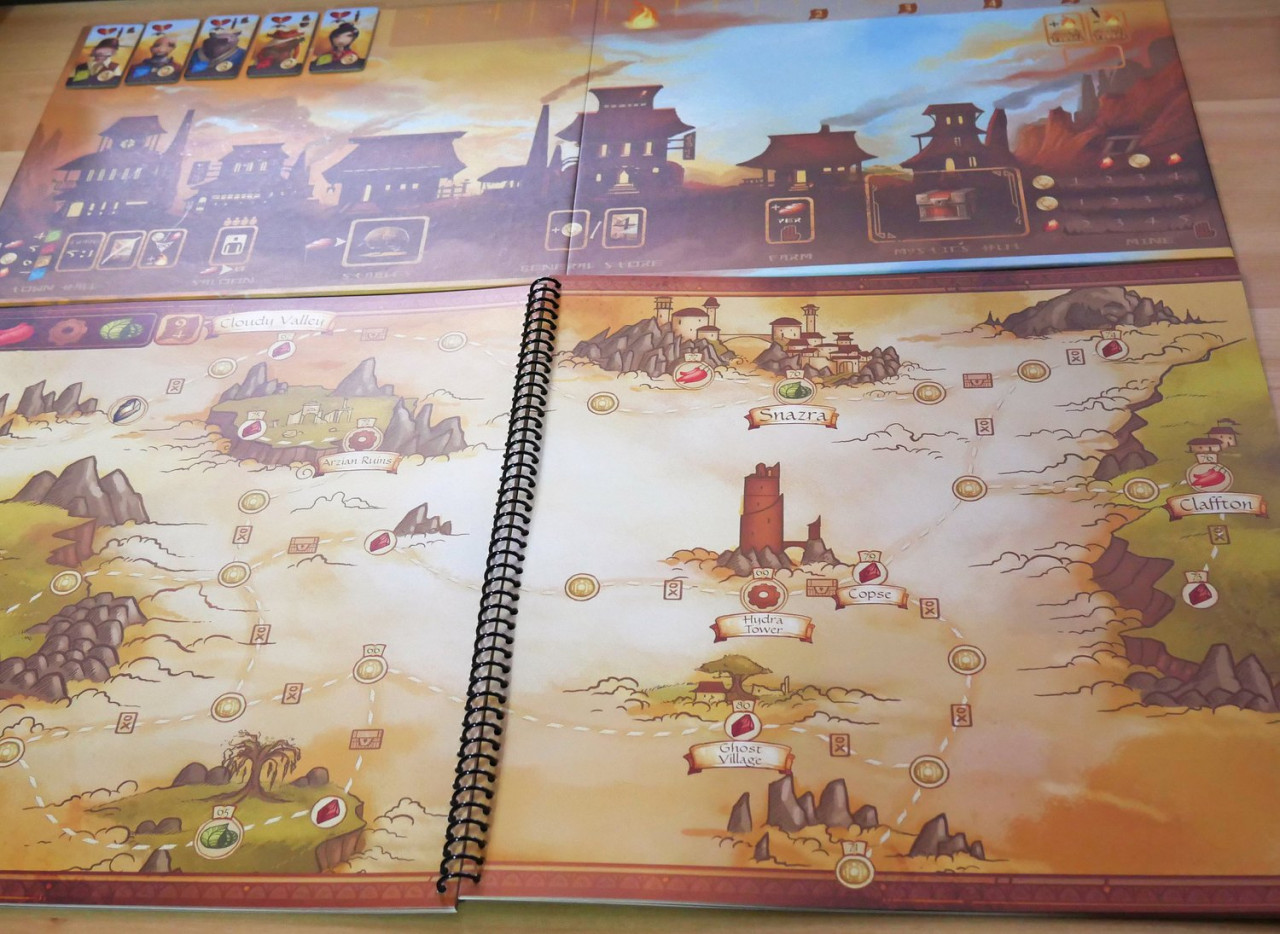 Приключение с журналом карт, традиционно проиллюстрированное автором игры