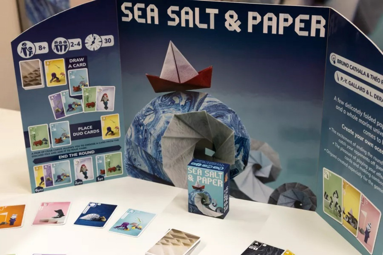 Мы издадим на русском языке самую свежую игру от великолепного дуэта авторов Бруно Катала и Тео Ривьера - "Sea Salt &amp; Paper"!