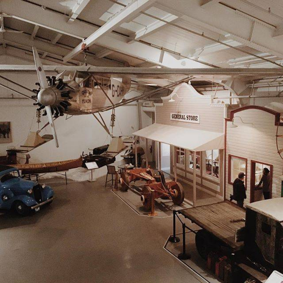 Гидроплан «Королева Юкона» в Музее авиации в Уайтхорсе