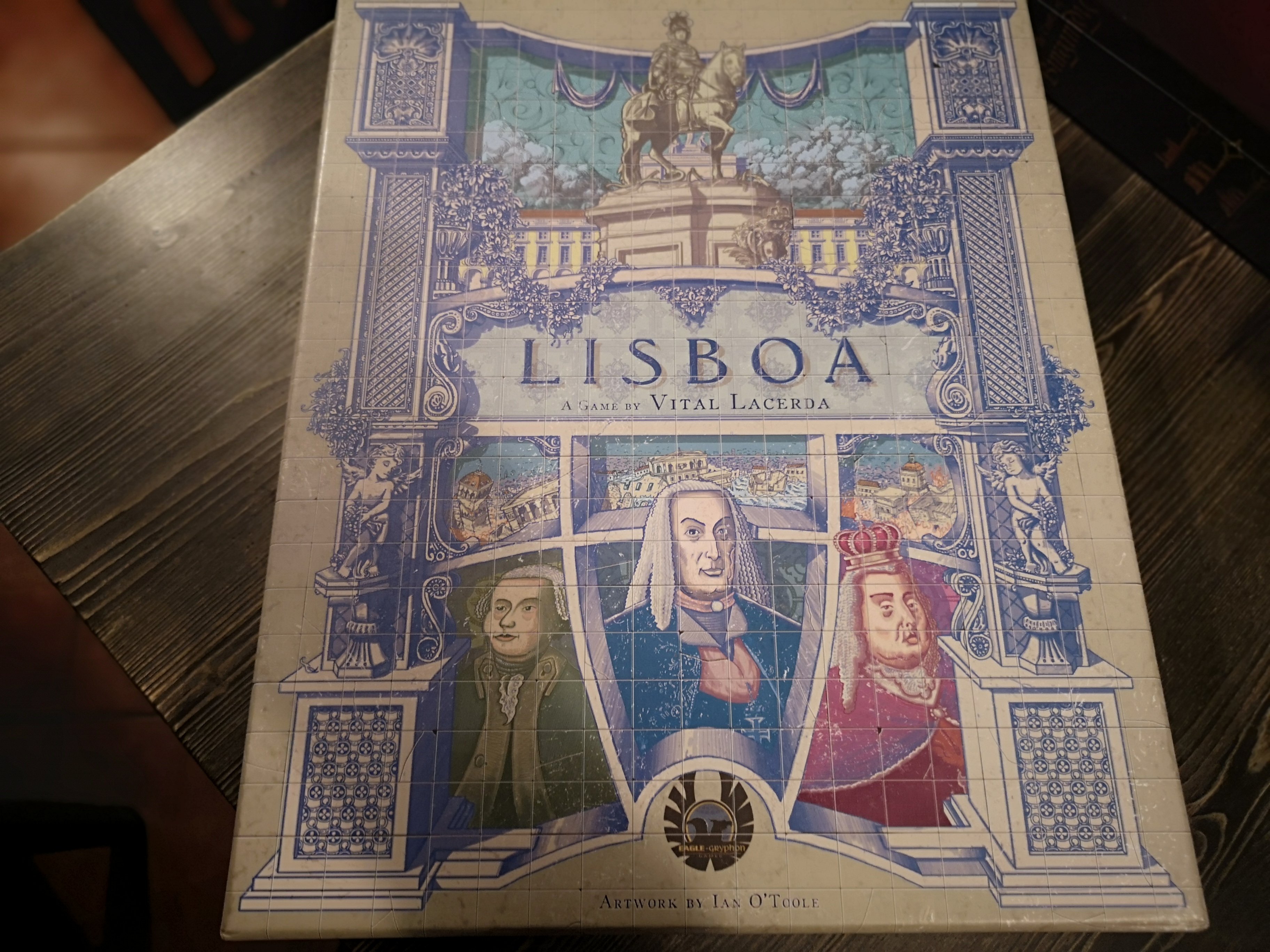 Коробочка Lisboa (ну очень плотный картон)