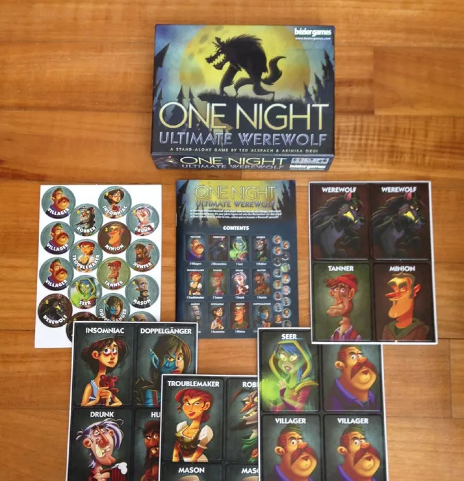 «One Night Ultimate Werewolf» (изображение с сайта boardgamegeek.com)