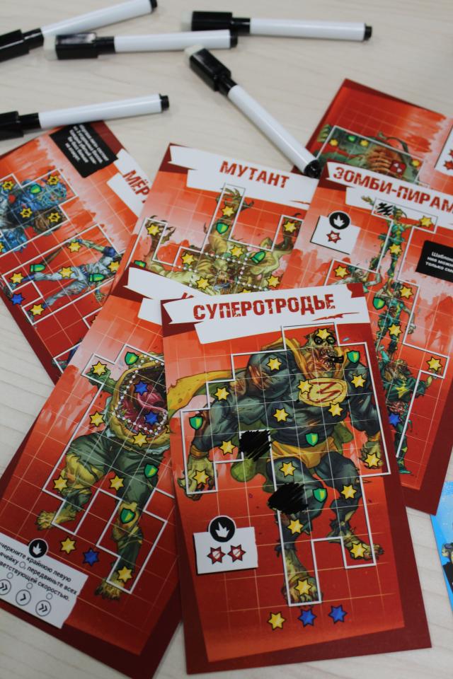 Зомби-боссы (каждый уникален по своему)