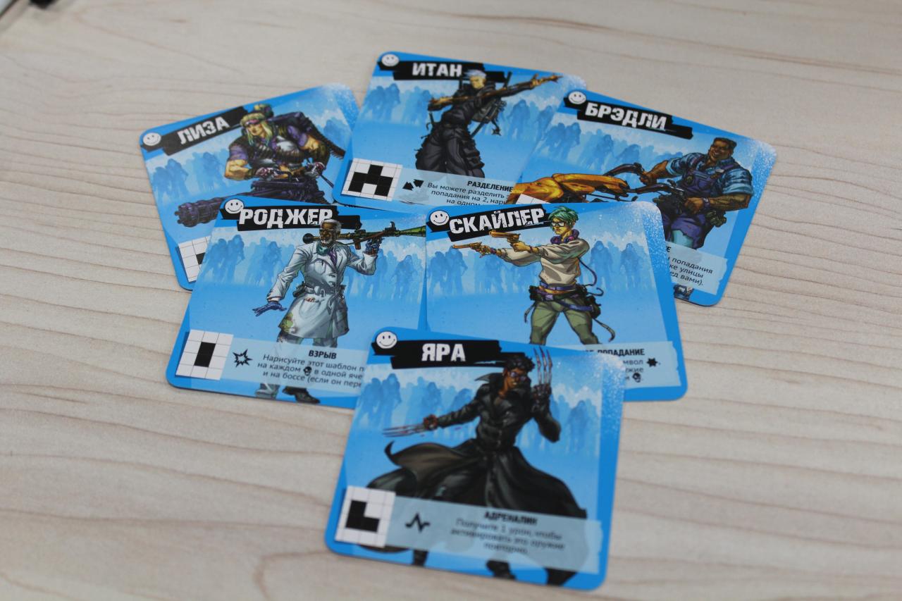 Особенность героев