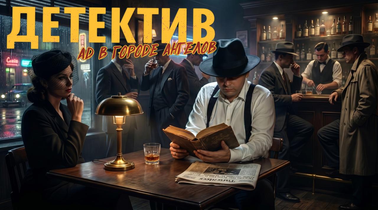 🎩 НУАР, В КОТОРОМ ВСЕ ЛГУТ | Детектив Ад в Городе Ангелов — ОБЗОР